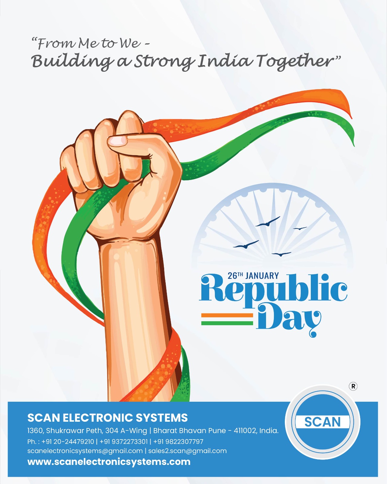 Scan Electronics Republic Day Post
